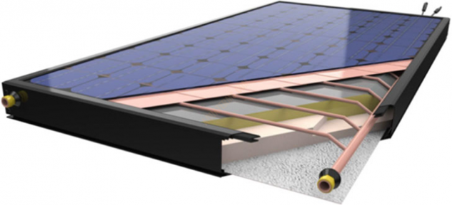 Гибридная солнечная панель  ATMOSFERA F2PV